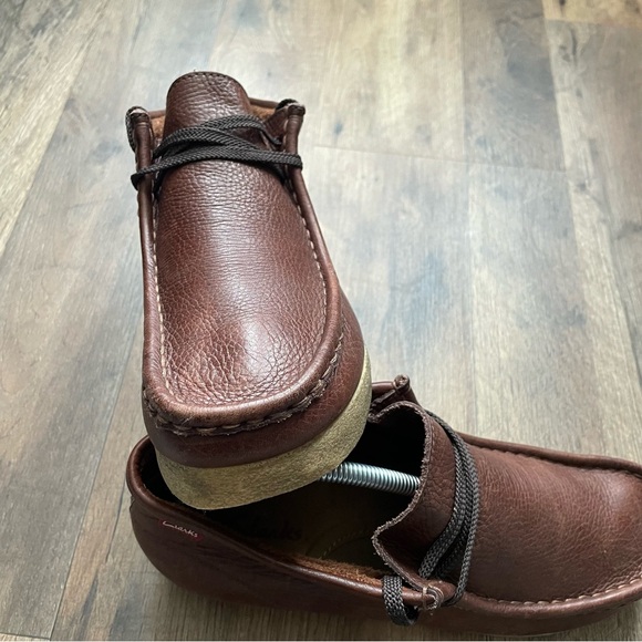 Clark’s Mens Original Wallabees Lace Up Leather Moccasin Shoes